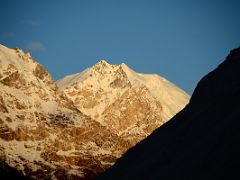 43 Sunrise On Mountain Close Up Southwest Of Sughet Jangal K2 North Face China Base Camp